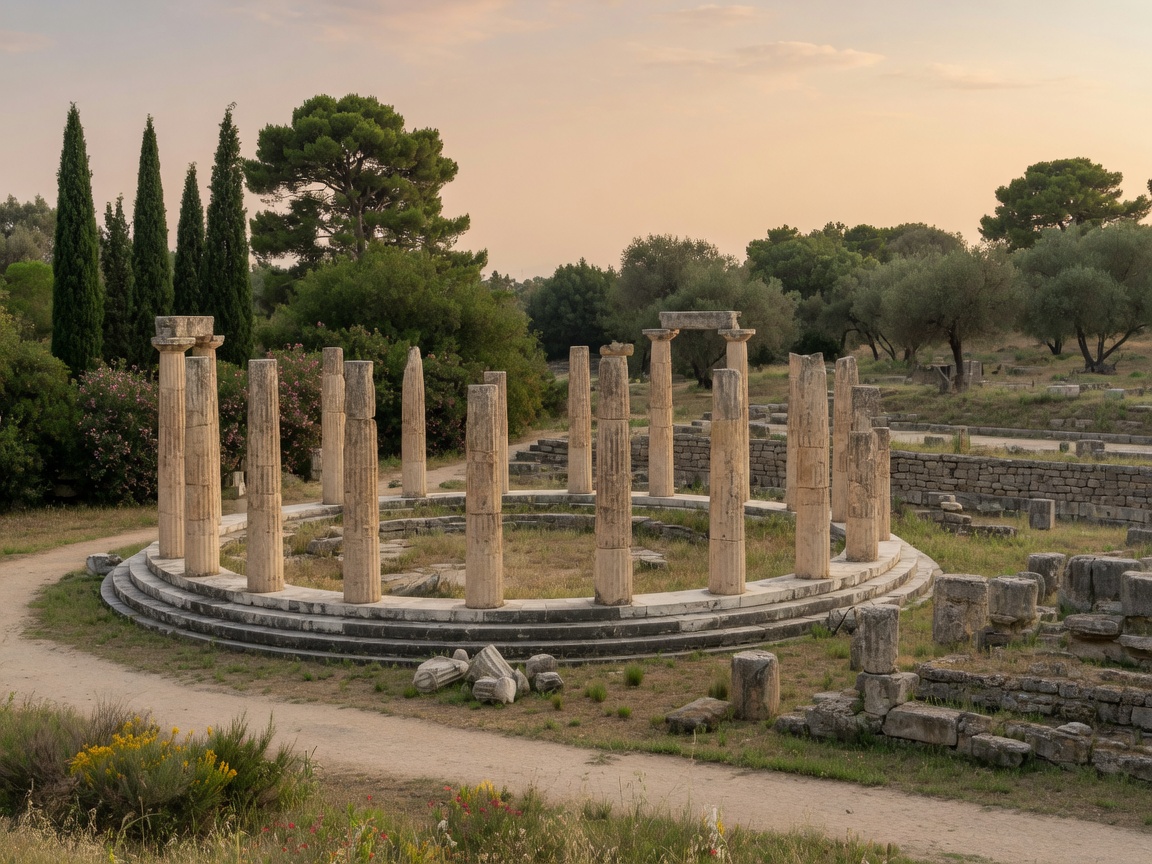 Imagine · Philippeion columns
