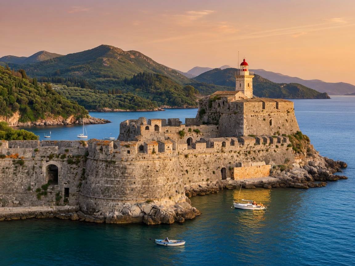 Imagine · Old Fortress above the sea
