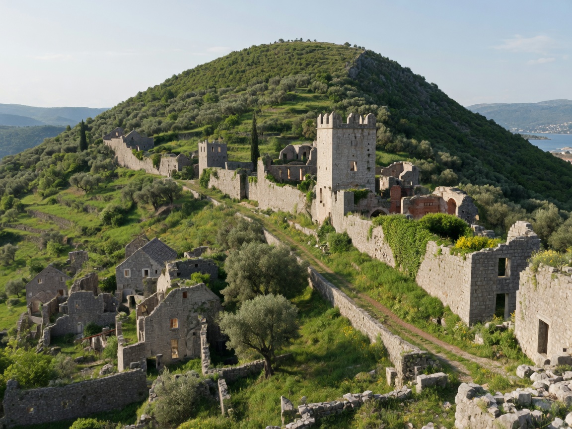 Imagine · Stari Bar fortress ruins