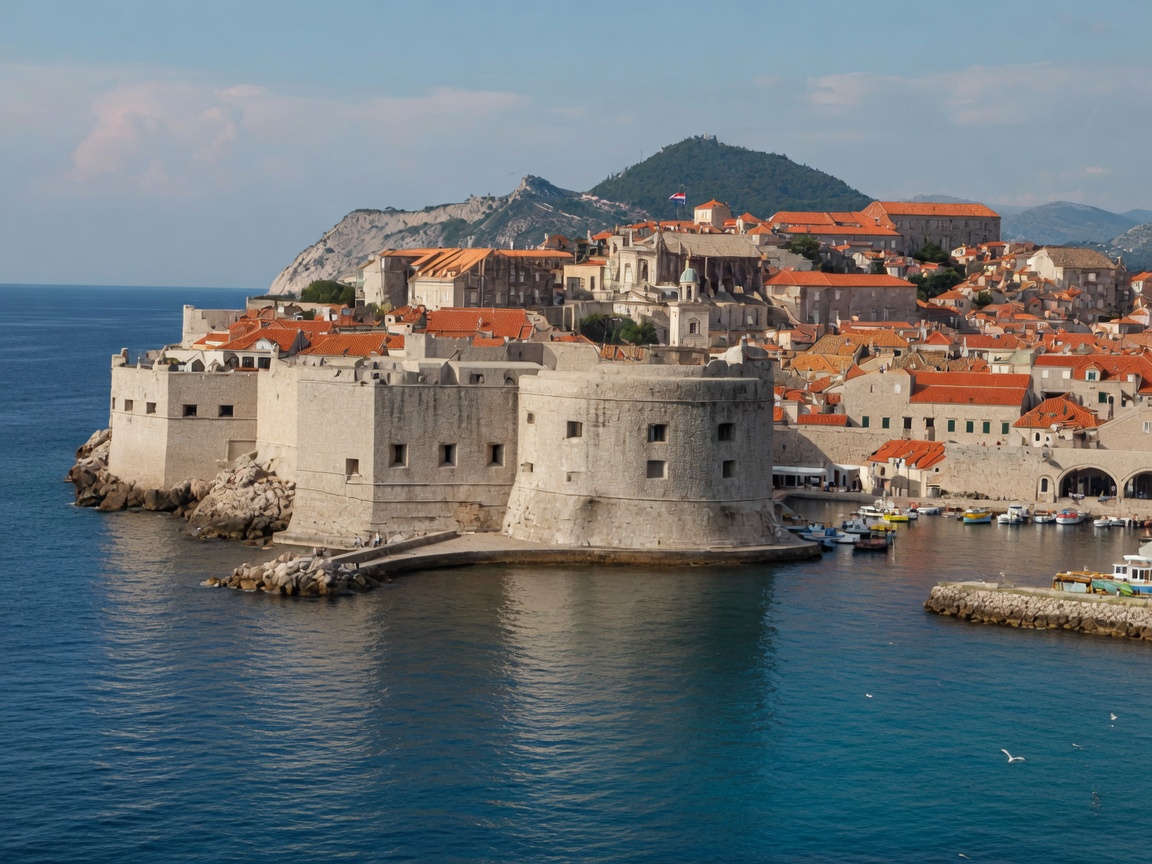 Imagine · Fort Lovrijenac view