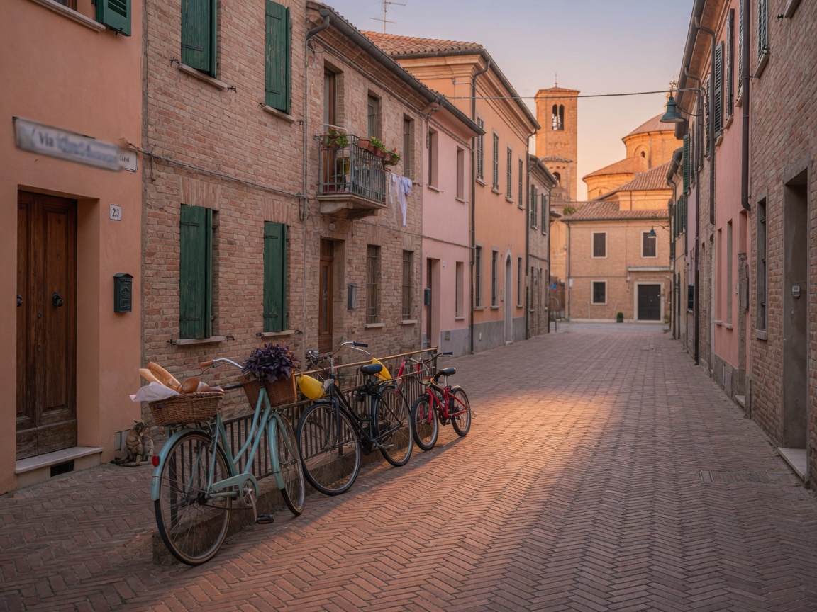 Imagine · Quiet Ravenna brick street