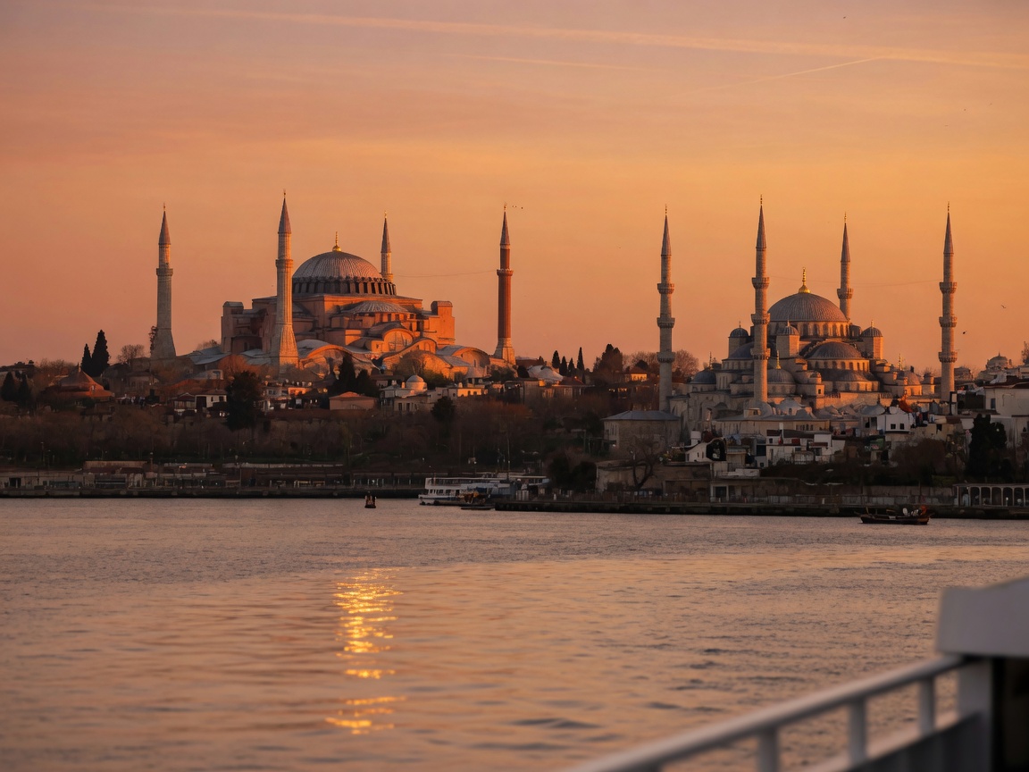 Imagine · Istanbul sail-away golden hour