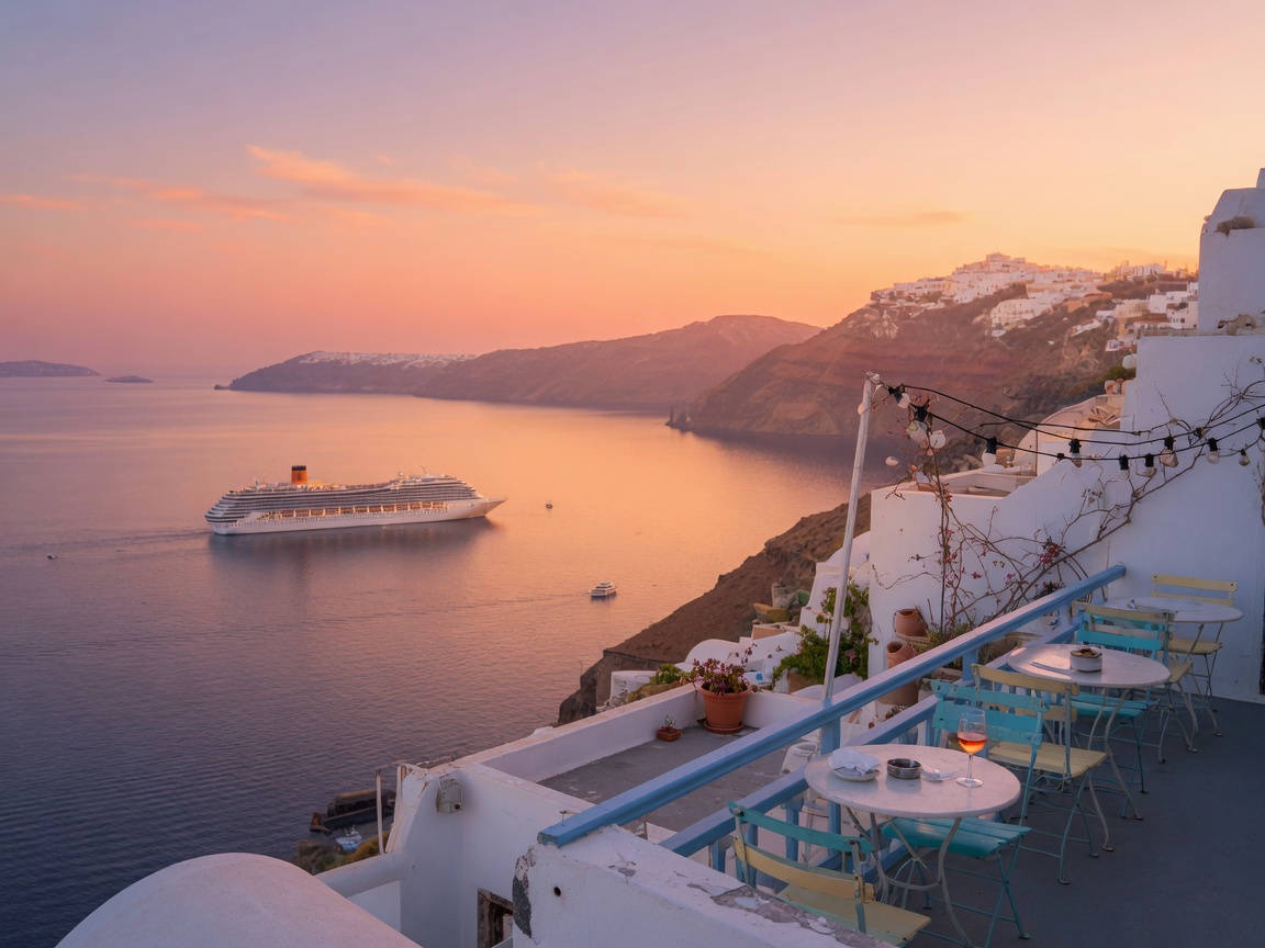 Imagine · Caldera sunset hour